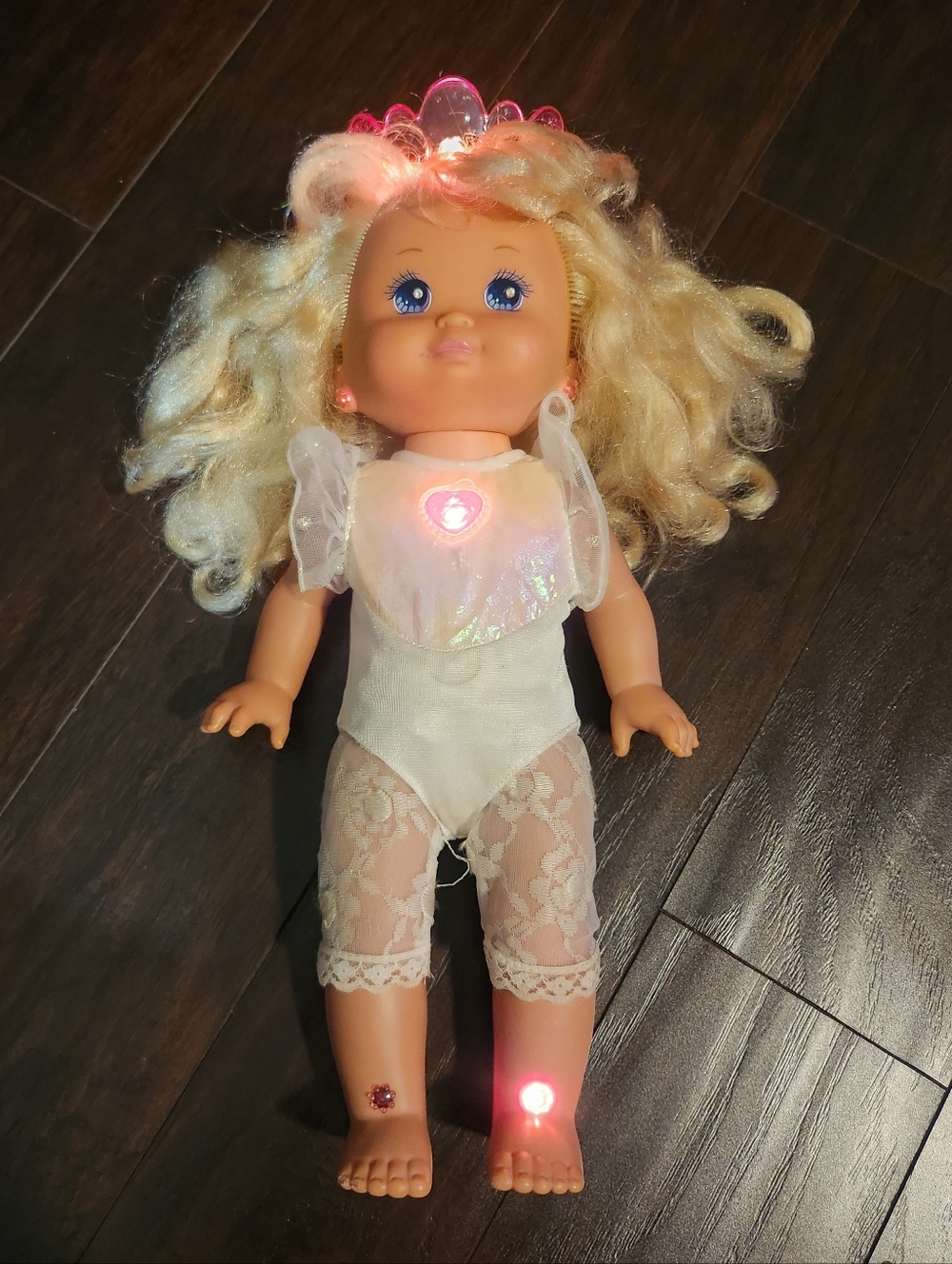 Vintage Mattel PJ Sparkles Starbrite Starbright Light Up Doll
